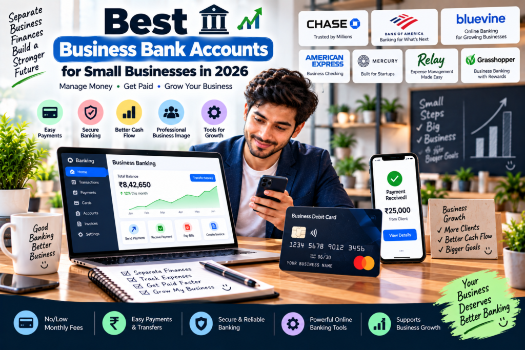 business bank accounts for small businesses