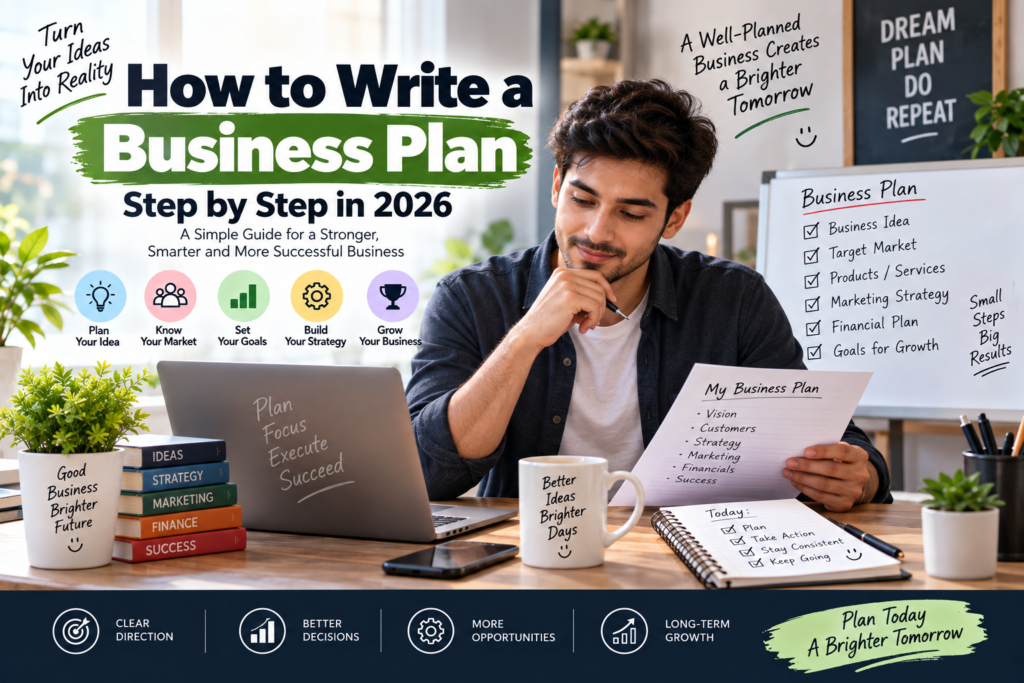 how to write a business plan